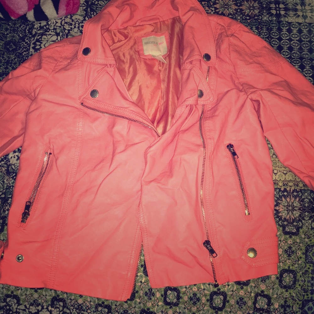 Leather jacket